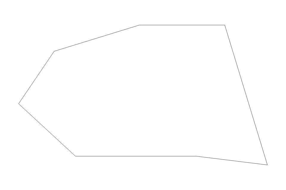 Mapa de Mdina, Malta de tipo contorno para Europa, con contorno con límites limpios.
