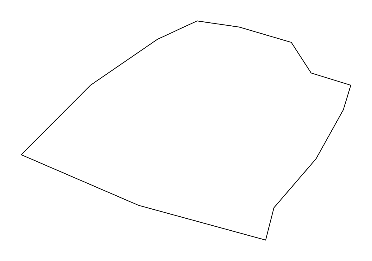 Carte de contour de Munxar, Malta.
