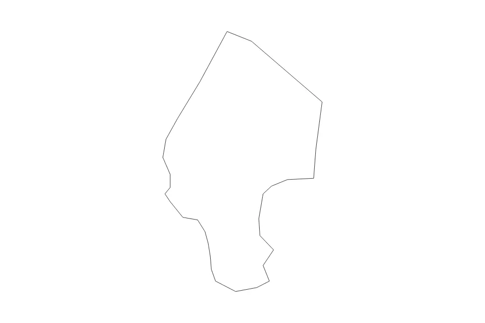 Mapa de Naxxar, Malta de tipo contorno para Europa, con contorno con límites limpios.
