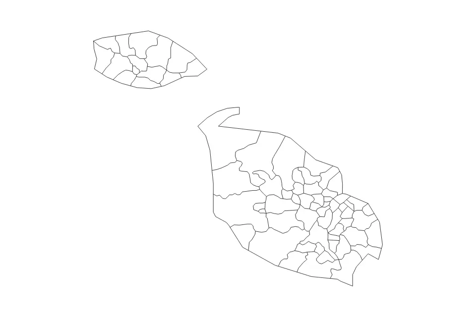 Malta outline map preview