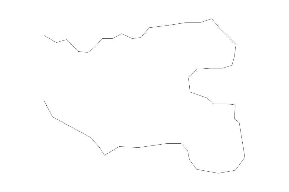Mapa de Rabat, Malta de tipo contorno para Europa, con contorno con límites limpios.