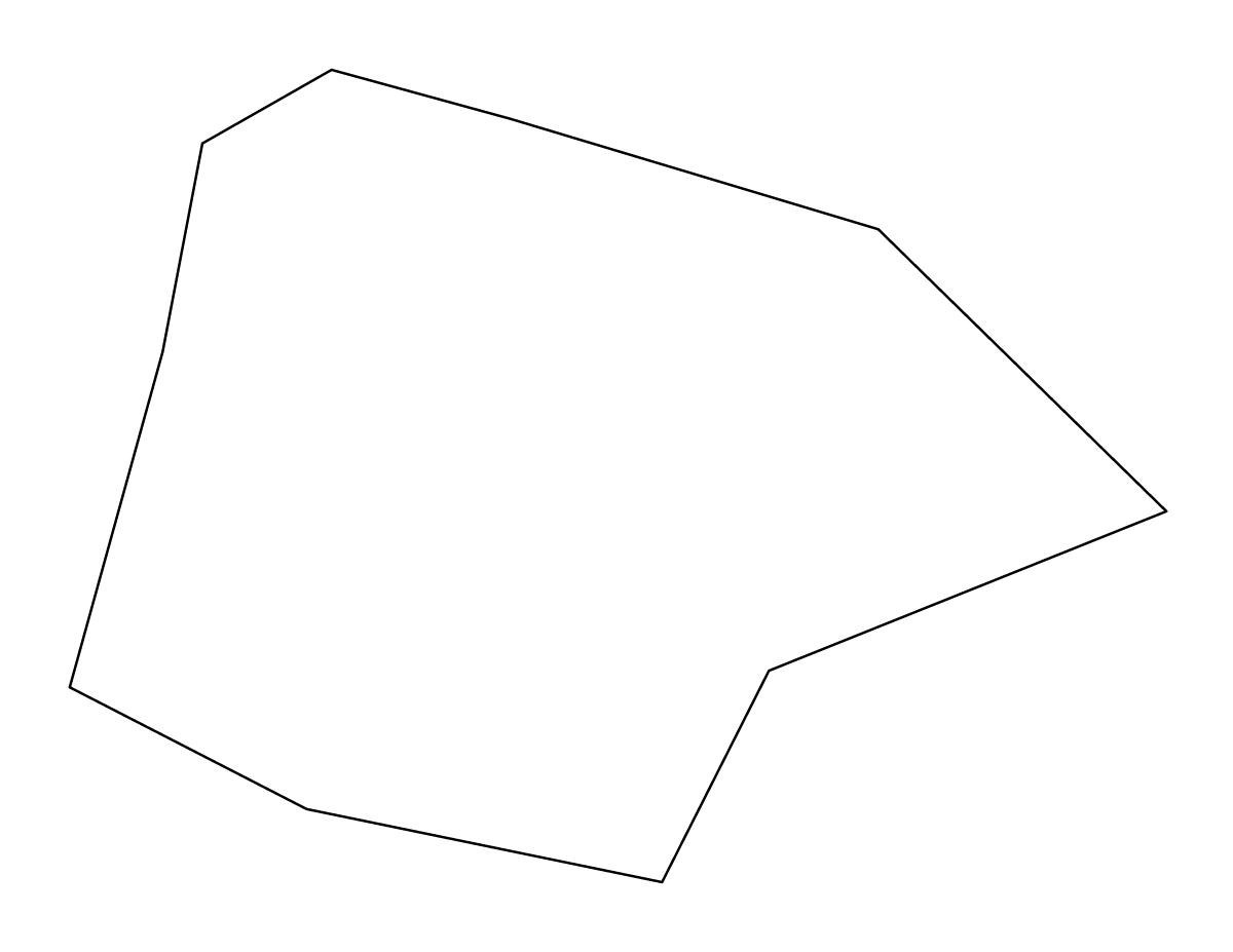 Mapa de contorno de Santa Venera, Malta.
