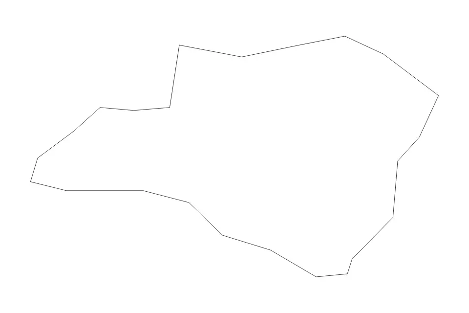 Mapa de Xewkija, Malta de tipo contorno para Europa, con contorno con límites limpios.