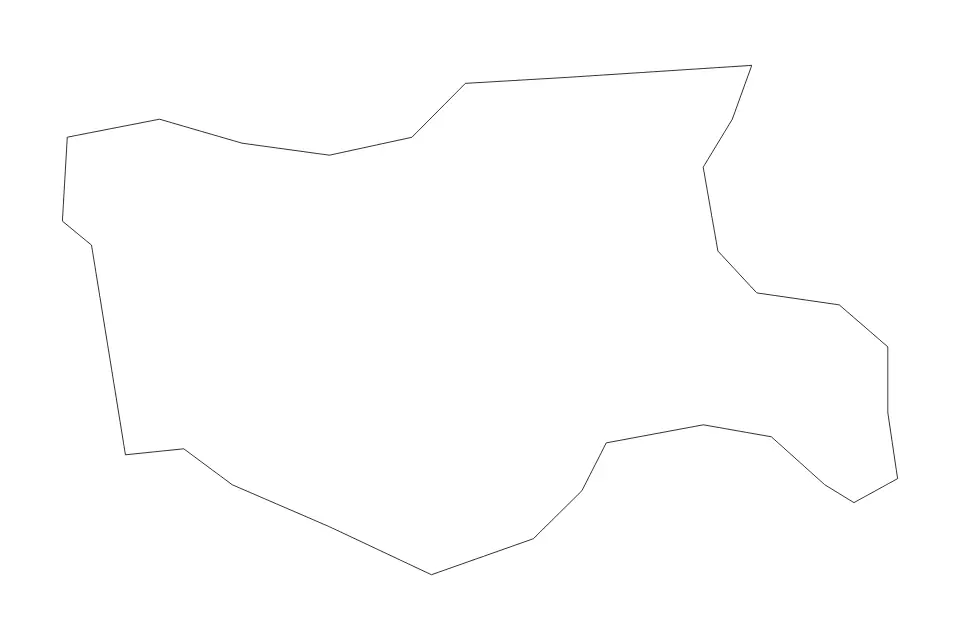 Mapa de Żebbuġ Gozo, Malta de tipo contorno para Europa, con contorno con límites limpios.