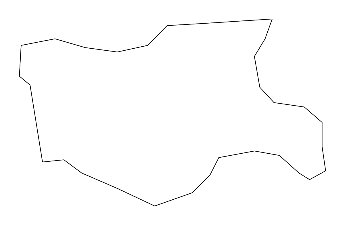 Mapa de contorno de Żebbuġ Gozo, Malta.