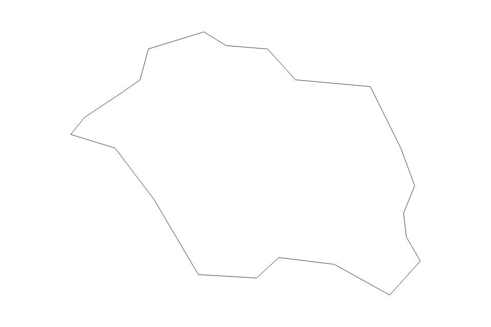 Mapa de Żejtun, Malta de tipo contorno para Europa, con contorno con límites limpios.