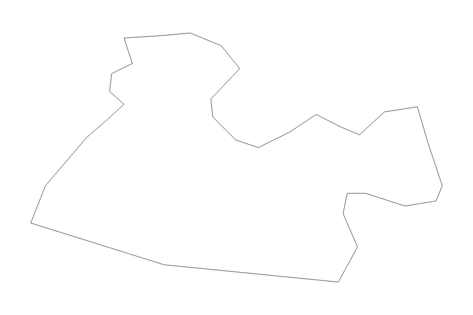 Mapa de Żurrieq, Malta de tipo contorno para Europa, con contorno con límites limpios.