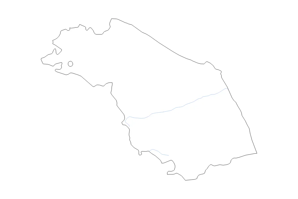 Vista previa del mapa de contorno de Marche