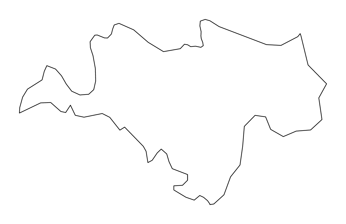 Carte de contour de Briceni, Moldova.