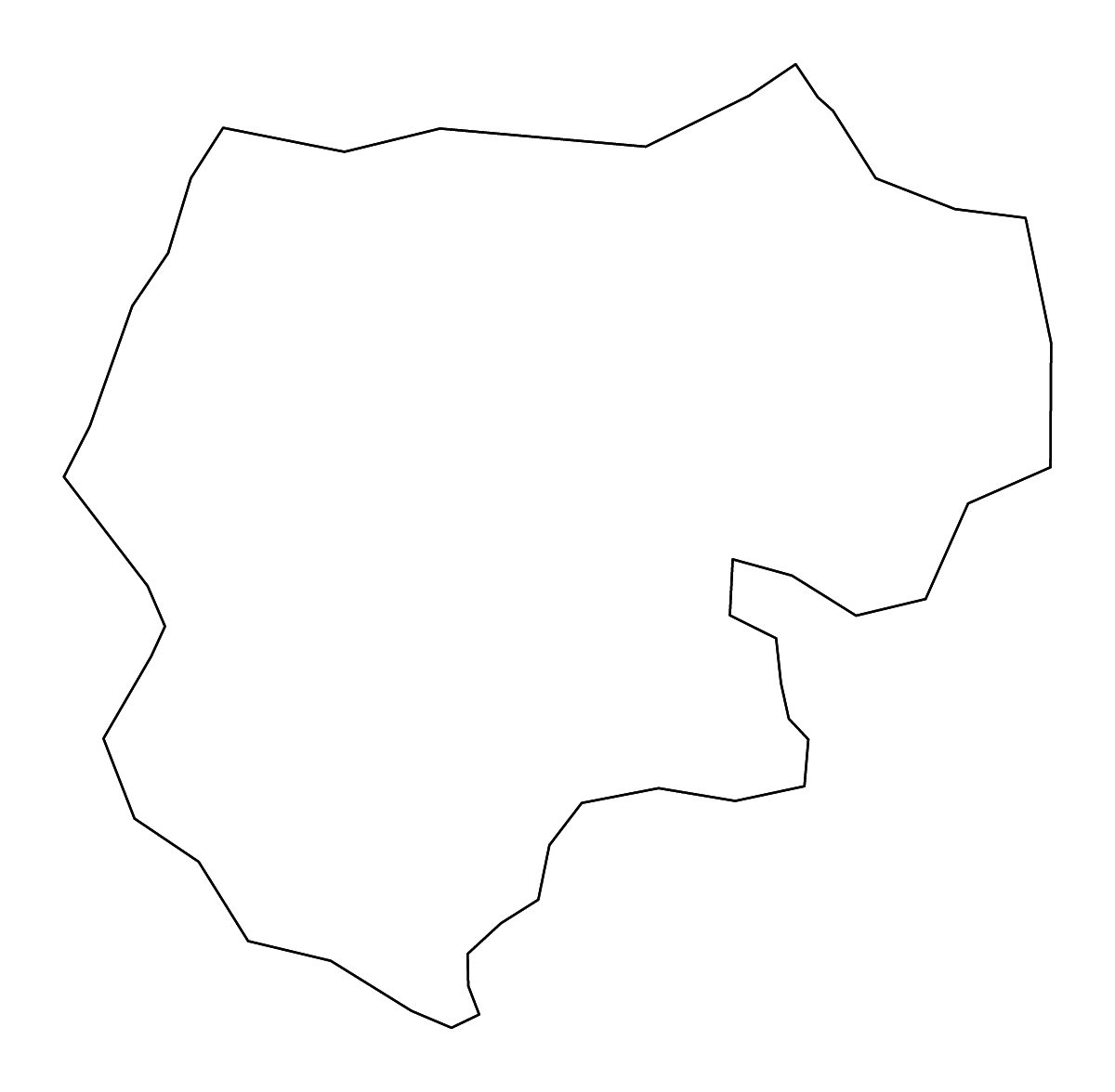 Mapa de contorno de Dondușeni, Moldova con ríos.