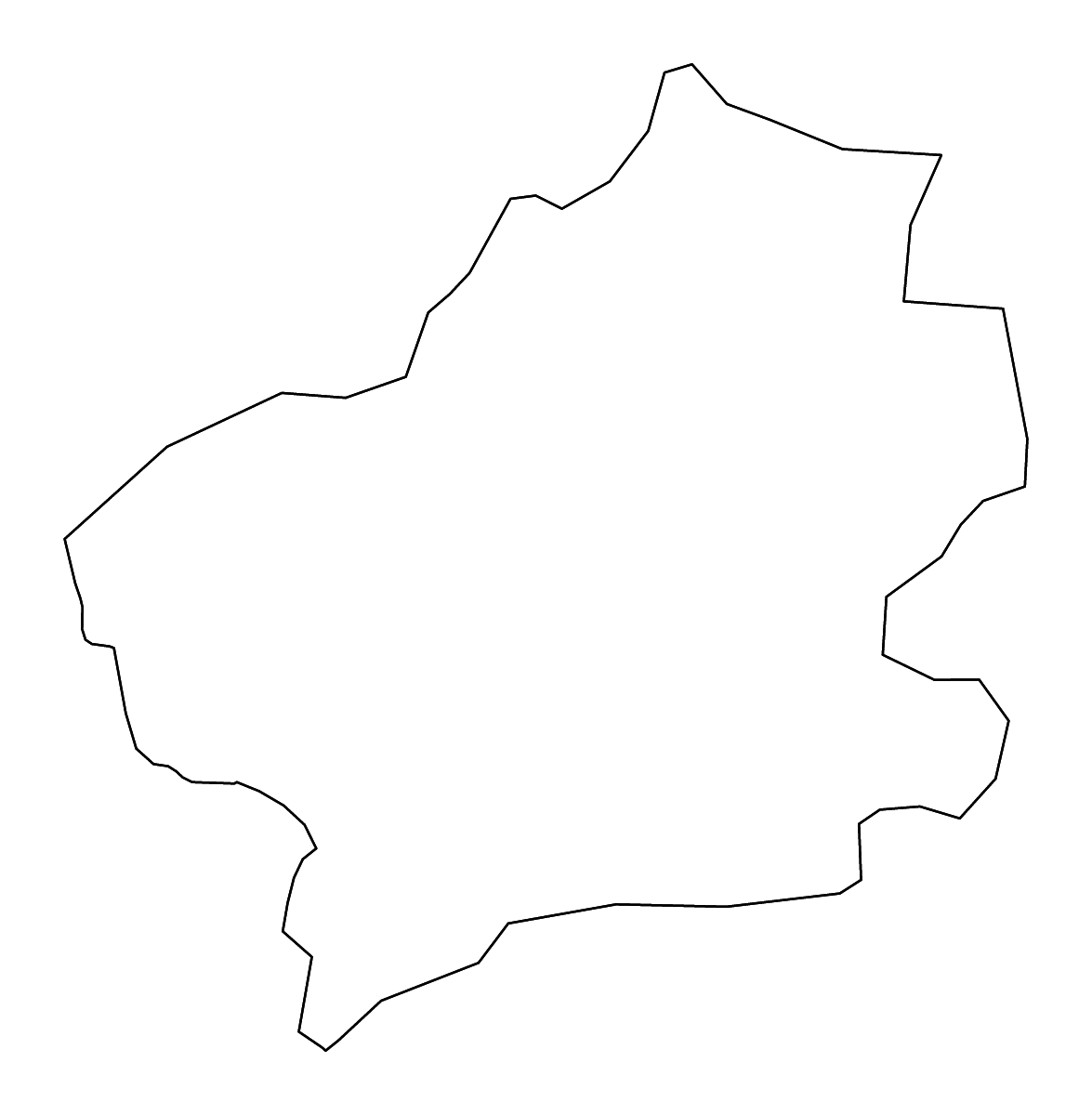 Mapa de contorno de Fălești, Moldova con ríos.