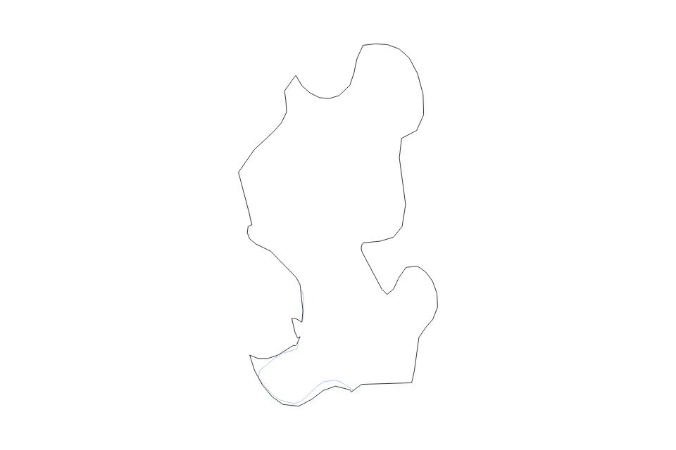 Outline map of Grigoriopol Territorial Unit, Moldova with subdivision borders and rivers.