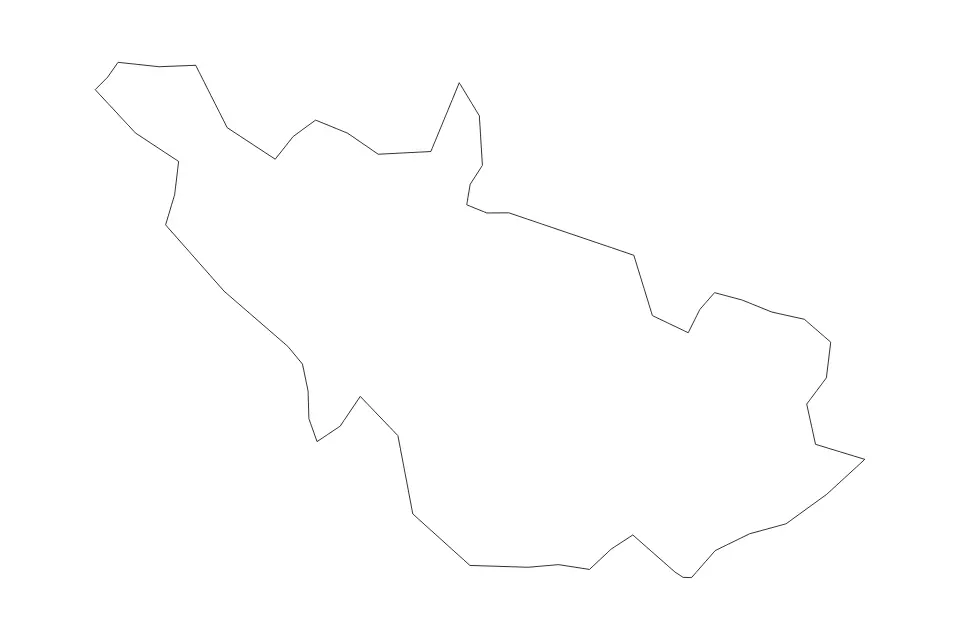 Carte de Ialoveni, Moldova de type contour pour Europe, montrant contour avec des limites nettes.