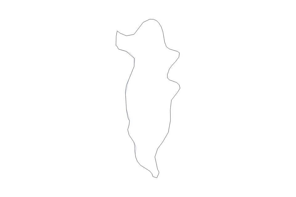 Mapa de Rezina (District 1645), Moldova de tipo contorno y ríos para Europa, con contorno y ríos con límites limpios.