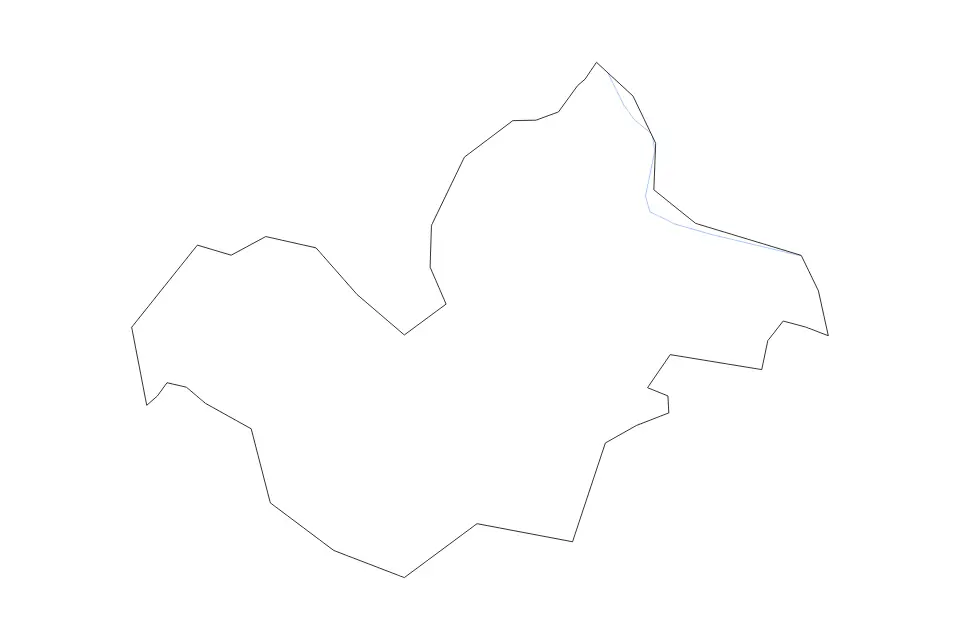 Outline map of Șoldănești District, Moldova with subdivision borders and rivers.