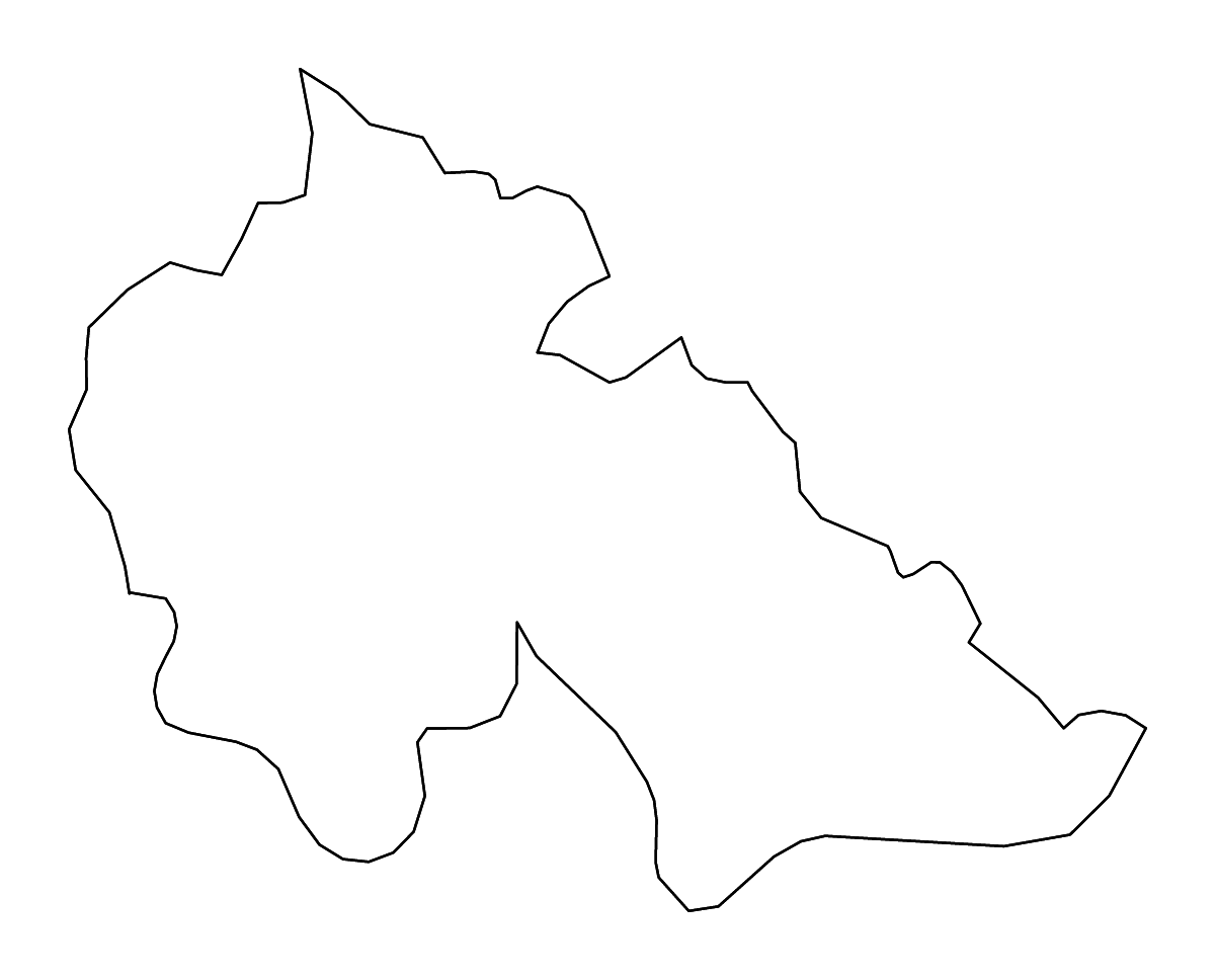 Mapa de contorno de Ștefan Vodă, Moldova con ríos.