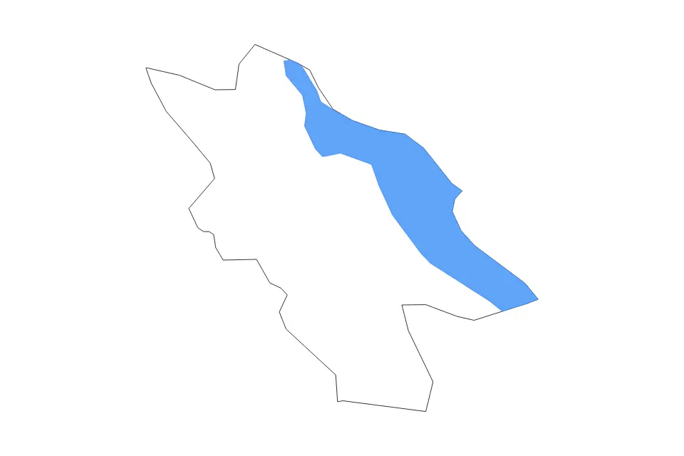 Bar outline map preview
