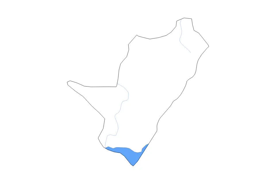 Carte de Podgorica, Montenegro de type contour, lacs et rivières pour Europe, montrant contour, lacs et rivières avec des éléments hydrographiques comme Lake Scutari.