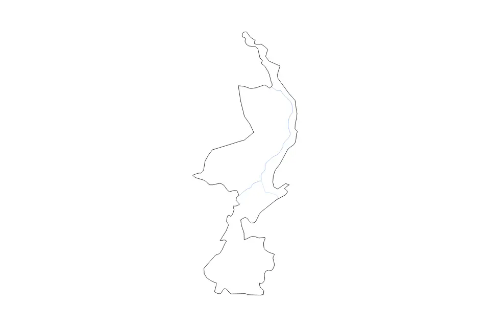 Limburg outline map preview