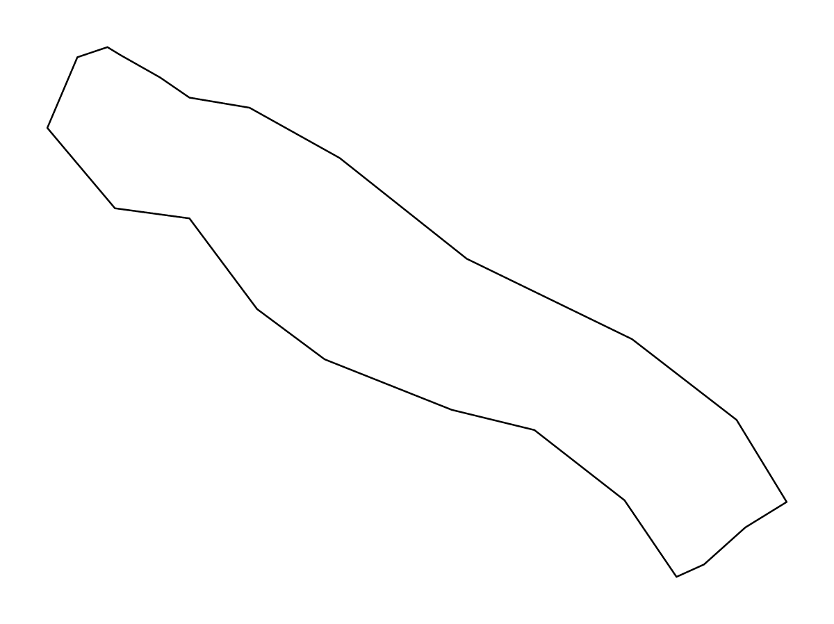 Outline map of Aerodrom Municipality, North Macedonia.