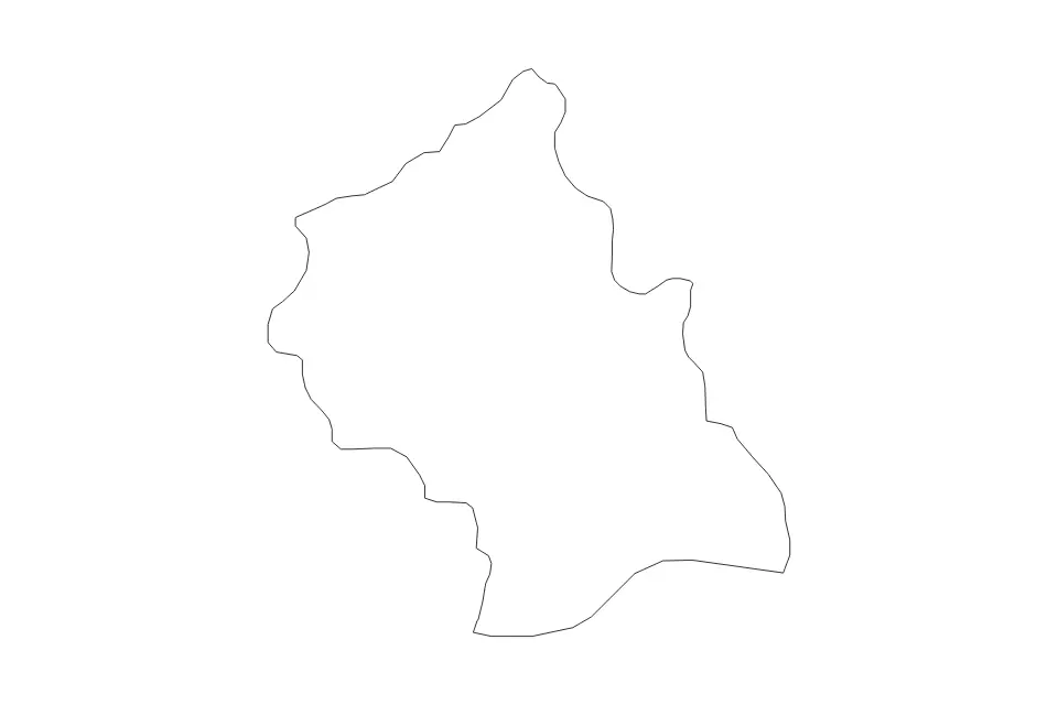Vista previa del mapa de contorno de Bitola