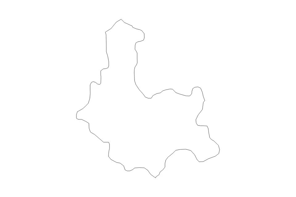 Aperçu de la carte de contour de Kumanovo