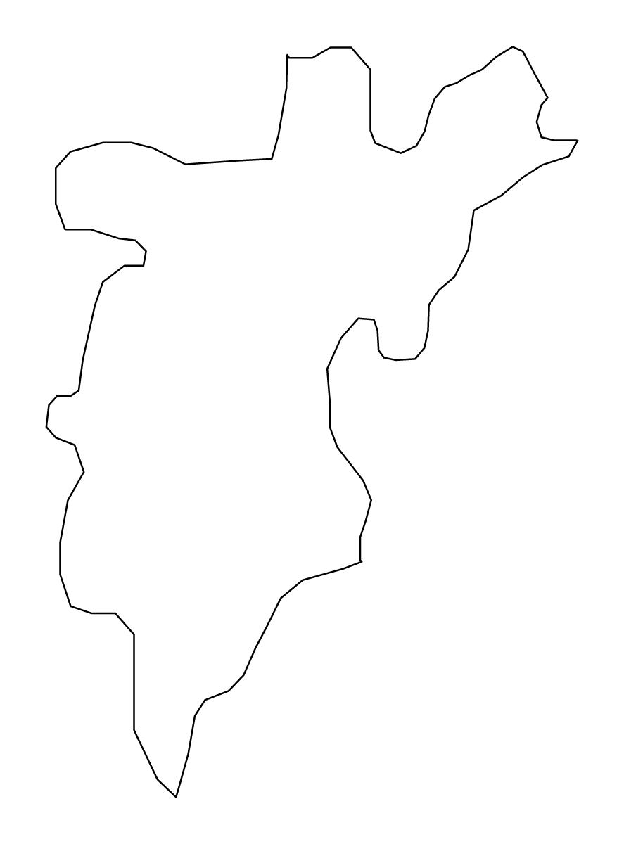 Mapa de contorno de Studeničani, North Macedonia.