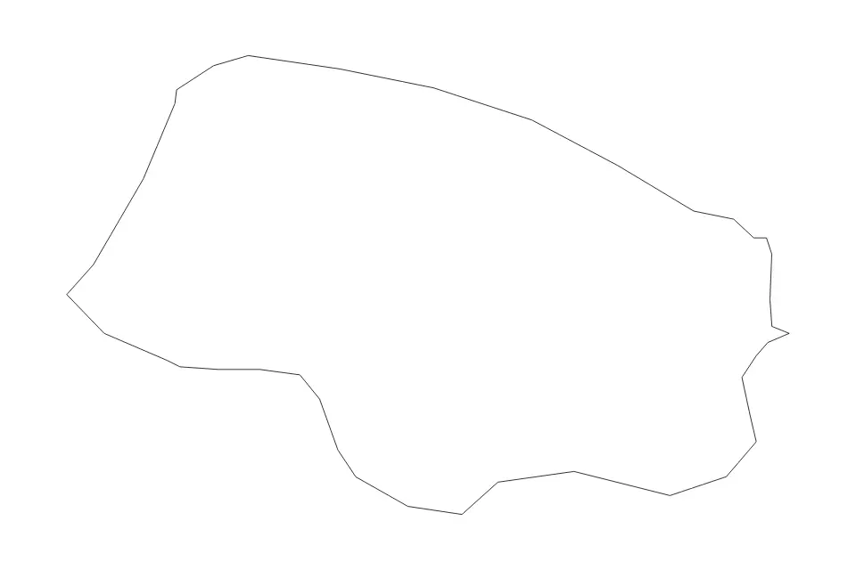 Mapa de Vrapčište, North Macedonia de tipo contorno para Europa, con contorno con límites limpios.