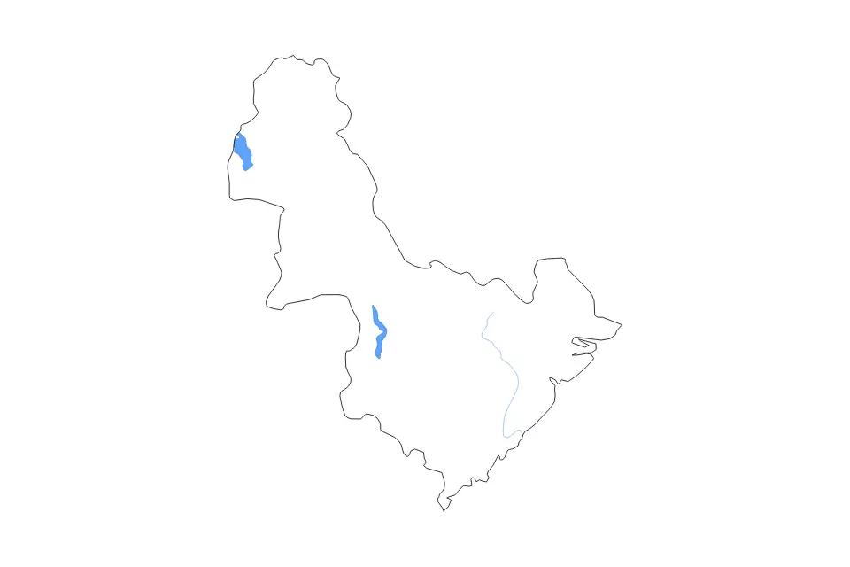Aust-Agder outline map preview