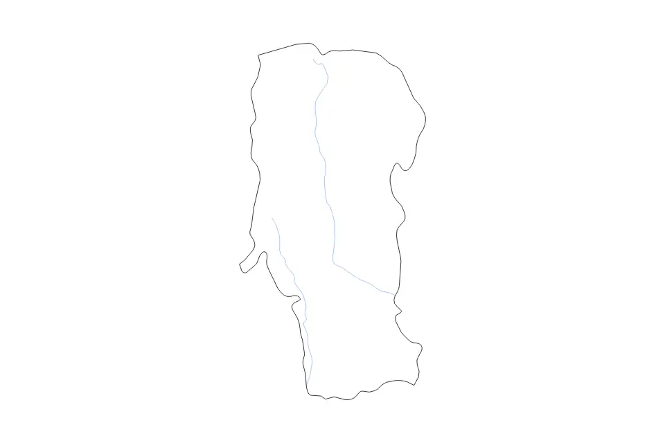 Argeș outline map preview