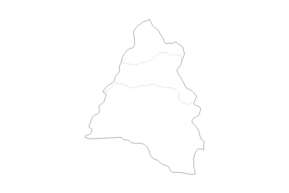 Bihor outline map preview