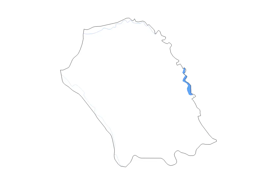 Vista previa del mapa de contorno de Botoșani