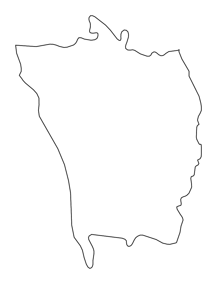 Mapa de contorno de Vaslui, Romania con ríos.