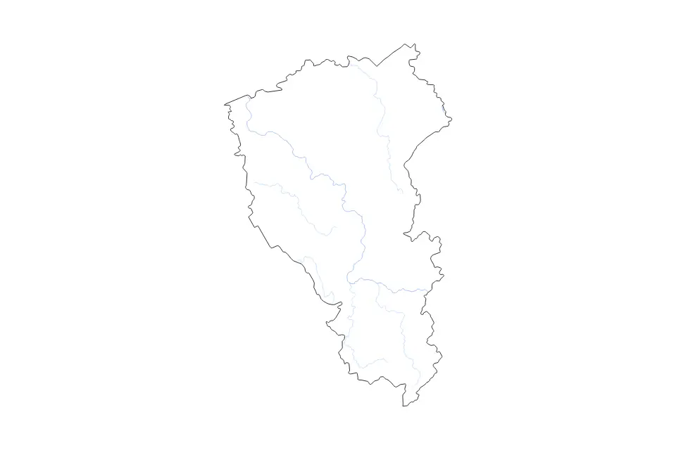 Aperçu de la carte de contour de Kemerovo
