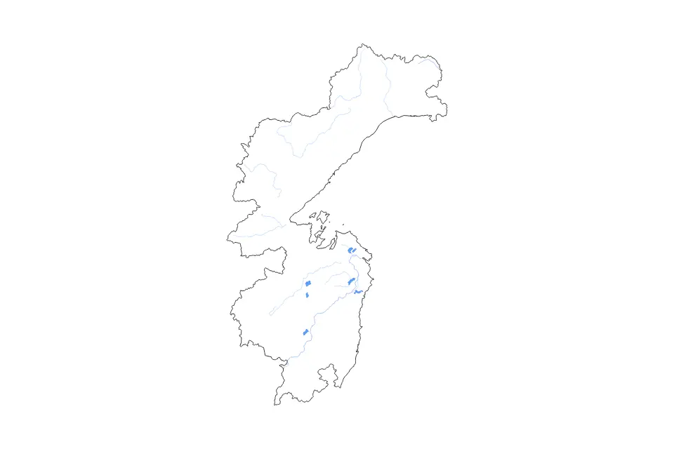 Mapa de Khabarovsk Krai, Russian Federation de tipo contorno, lagos y ríos para Europa, con contorno, lagos y ríos con elementos de agua como Ozero Chukchagirskoye, Ozero Chlya y Bol’shiye Kizi.