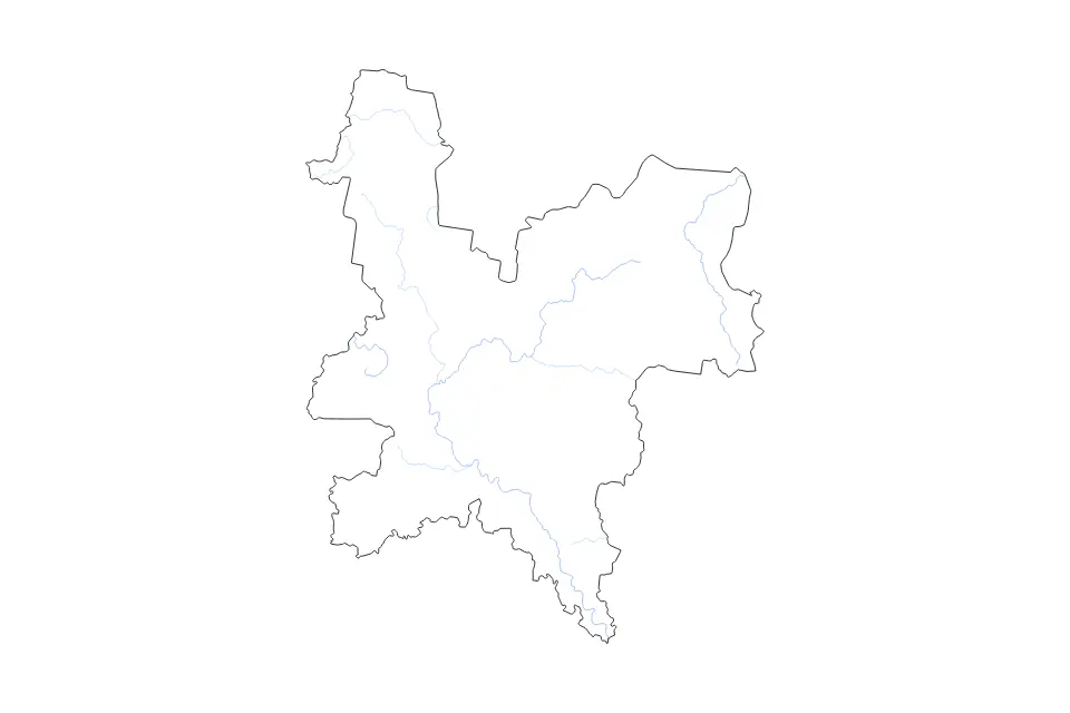 Aperçu de la carte de contour de Kirov