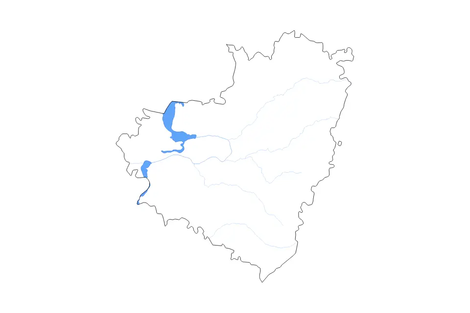 Mapa de Samara, Russian Federation de tipo contorno, lagos y ríos para Europa, con contorno, lagos y ríos con elementos de agua como Saratovskoye Vodokhranilishche y Kuybyshevskoye Vodokhranilishche.