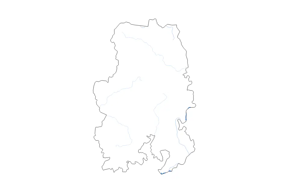 Carte de Udmurt Republic, Russian Federation de type contour, lacs et rivières pour Europe, montrant contour, lacs et rivières avec des éléments hydrographiques comme Votkinskoye Vodokhranilishche et Nizhnekamskoye Vodokhranilishche.