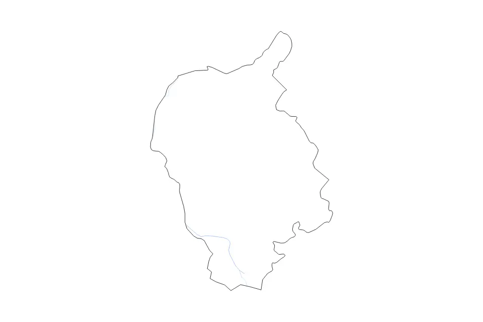 Vista previa del mapa de contorno de Bratislava