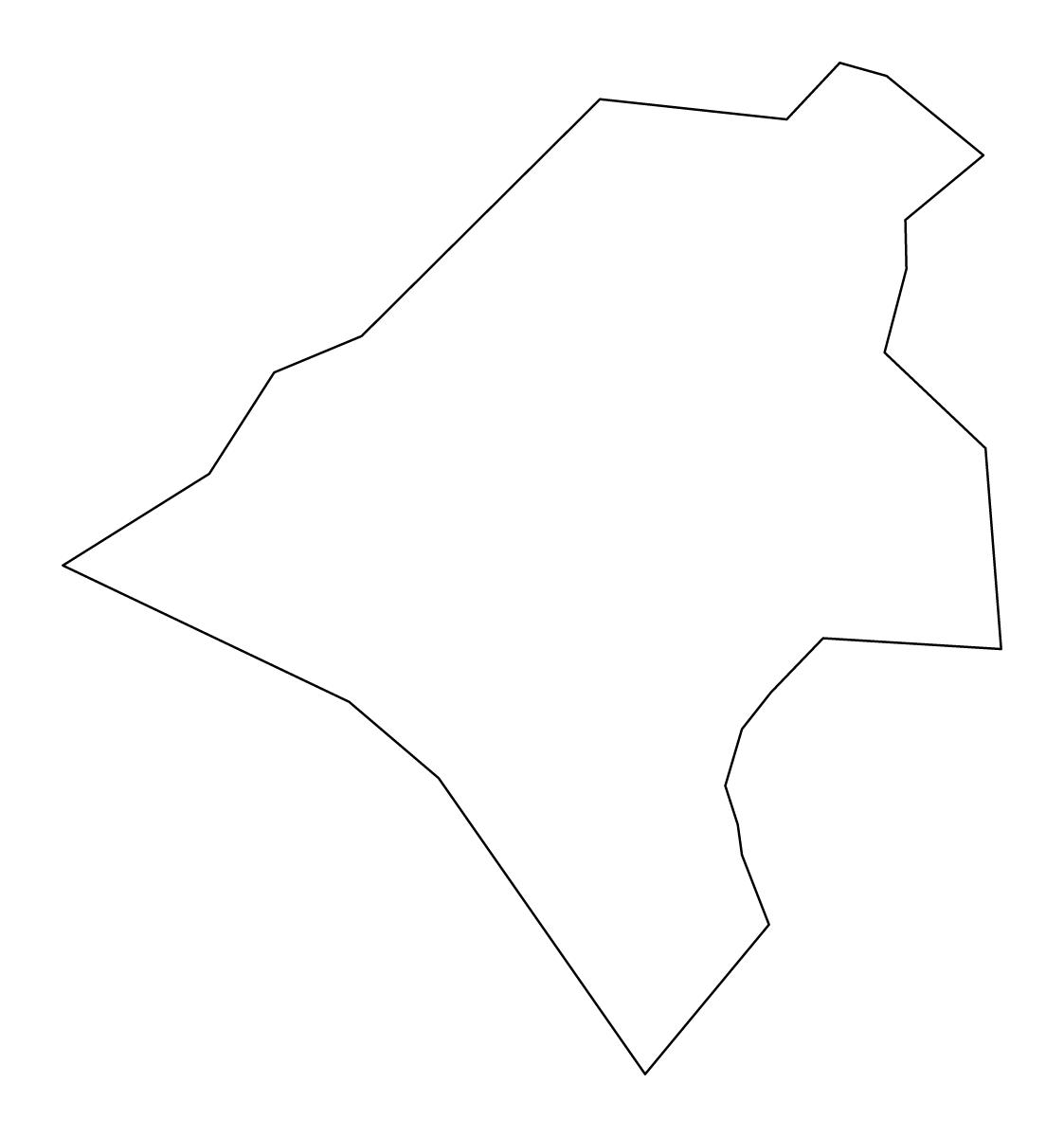Mapa de contorno de Beltinci, Slovenia.