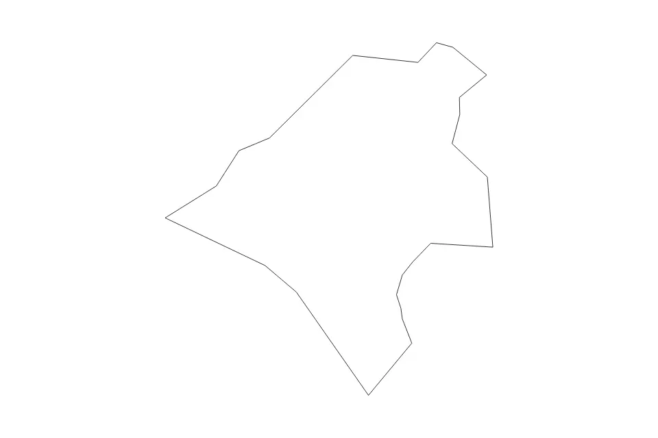 Beltinci outline map preview