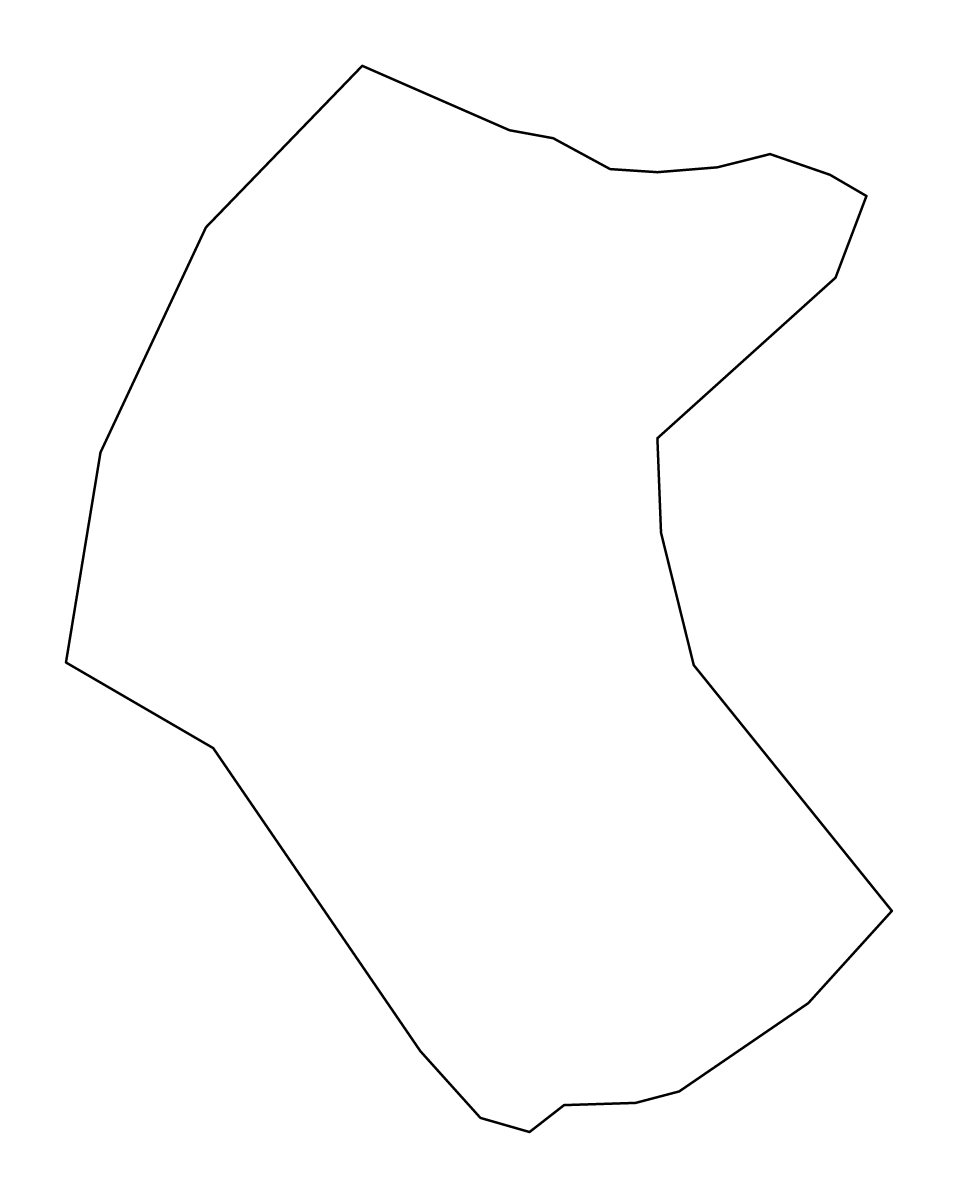 Mapa de contorno de Benedikt, Slovenia.