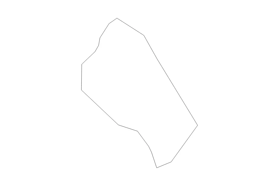 Mapa de Braslovče, Slovenia de tipo contorno para Europa, con contorno con límites limpios.