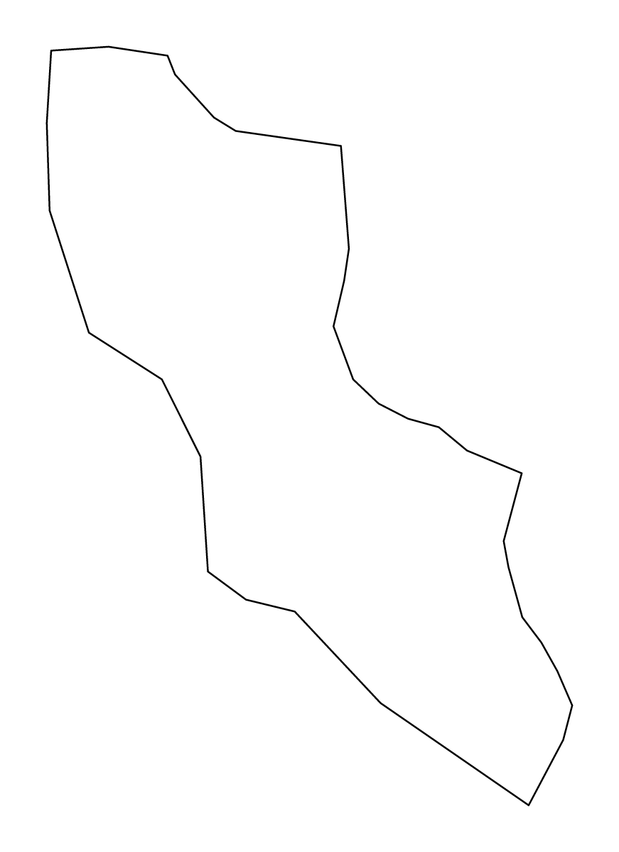 Mapa de contorno de Cankova, Slovenia.