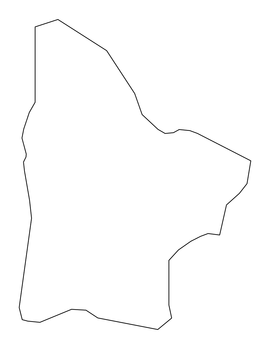 Mapa de contorno de Celje, Slovenia.