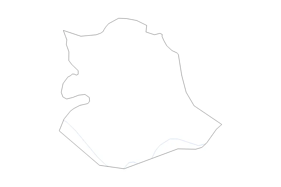 Carte de Črnomelj, Slovenia de type contour et rivières pour Europe, montrant contour et rivières avec des limites nettes.