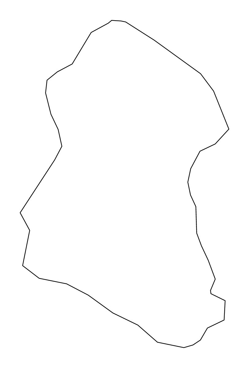 Mapa de contorno de Divača, Slovenia.