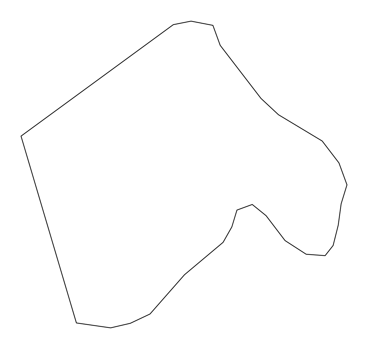 Mapa de contorno de Dobje, Slovenia.