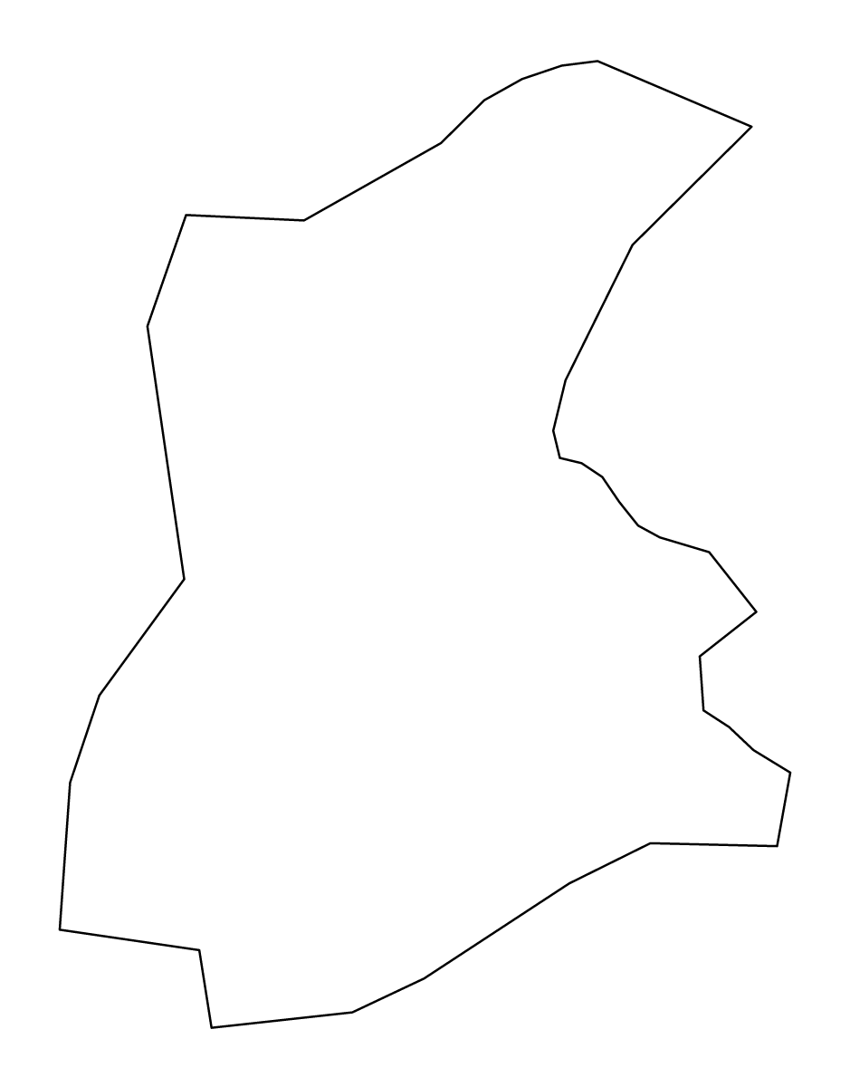 Mapa de contorno de Domžale, Slovenia.