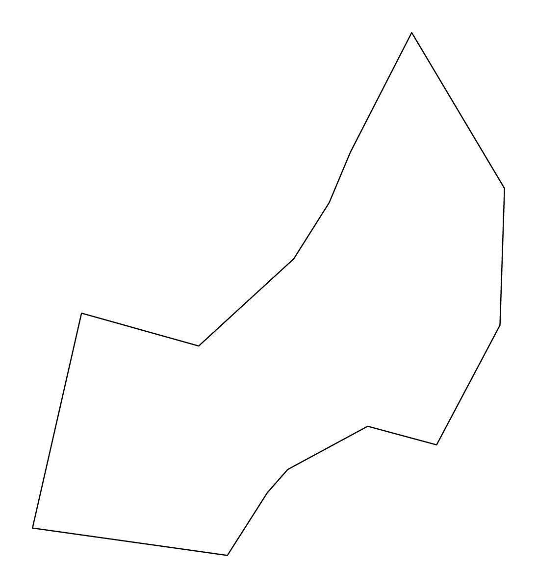 Carte de contour de Dornava, Slovenia.
